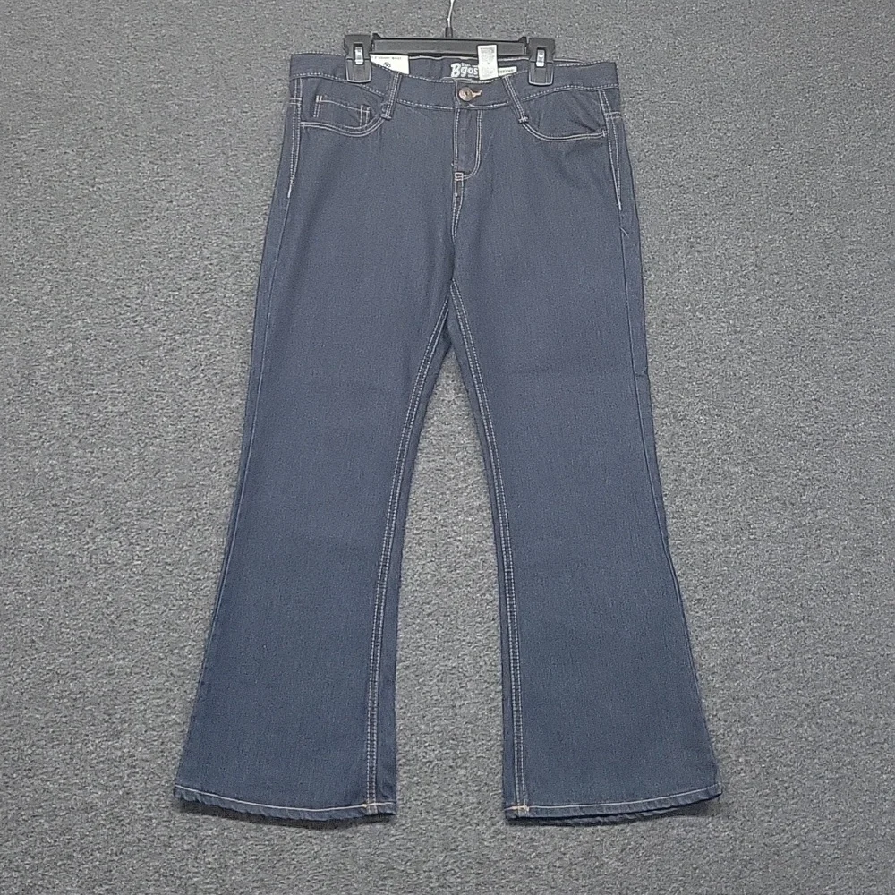 Girls B'gosh Boot Cut Jeans, Size 12P(31 x 25) Dark Wash, Adjustable Waist